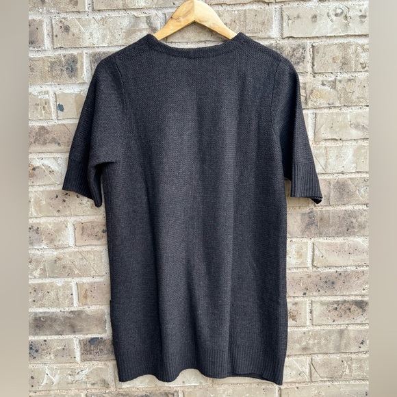 Eileen Fisher Women’s Cardigan Sweater Size Medium Brown Cashmere Wool - Picture 6 of 9